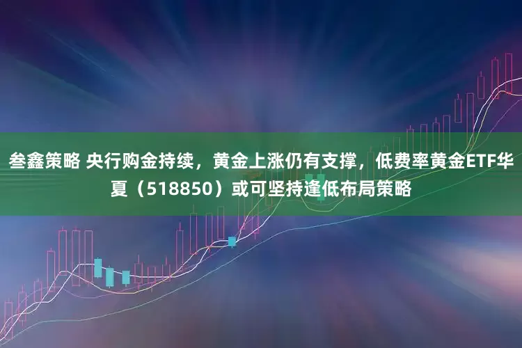 叁鑫策略 央行购金持续，黄金上涨仍有支撑，低费率黄金ETF华夏（518850）或可坚持逢低布局策略
